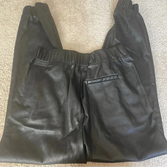 INC Faux Leather Joggers - Picture 3 of 7